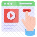 Web Video  Symbol