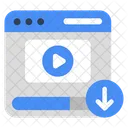 Online Video Video Streaming Play Video Icon