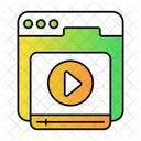 Web Video  Icon