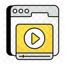 Web Video Online Video Video Streaming Icon