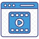 Web Video Online Video Video Streaming Icon