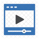 Video Player Webpage Icon