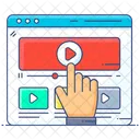 Web Video Video Streaming Video Tap アイコン