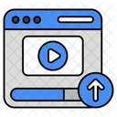 Online Video Video Streaming Play Video アイコン