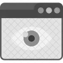 Web Views Browser Eye Icon