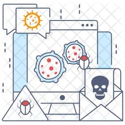 Web Virus  Icon
