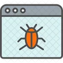 Web Virus  Icon
