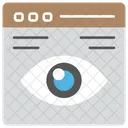 Web Visibility Online Icon