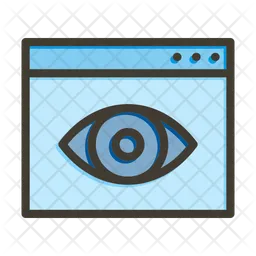 Web visibility  Icon