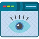 Web Vision Browser Eye Icon