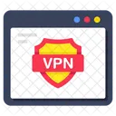 Vpn Web Vpn Site Vpn Pagina Web Ícone