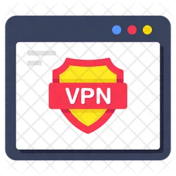 VPN web  Icono