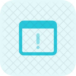 Web Warning  Icon