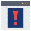 Web Warning  Icon