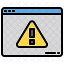 웹 경고  아이콘