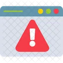 Web Warning Alert Laptop Icon