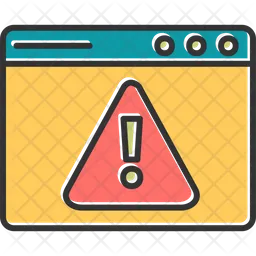 Web Warning  Icon