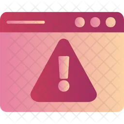 Web Warning  Icon