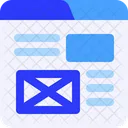 Web Wireframe  Icon