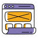 Web Wireframe  Icon