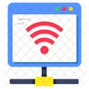 Web WLAN Website WLAN Webseite WLAN Symbol