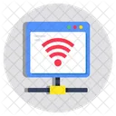 Web WLAN Website WLAN Webseite WLAN Symbol