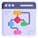 Web Workflow  Icon