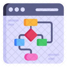 Web Workflow  Icon