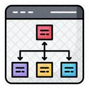 Web Workflow  Icon