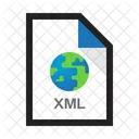 Web Xml Web Sitio Web Icono
