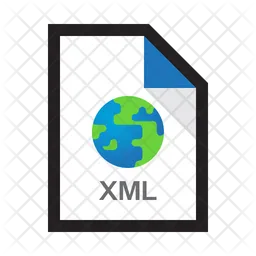 웹 XML  아이콘