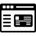 Web Zahlung E Commerce Browser Symbol