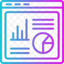 Webanalyse Analysen Statistiken Icon