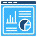 Webanalyse Analysen Statistiken Icon