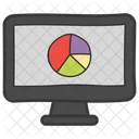 Geschaftsprasentation Diagrammprasentation Diagrammanwendung Symbol