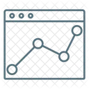 Webanalyse Online Analyse Diagramm Symbol