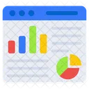 Web Diagramm Web Chart Web Analyse Symbol