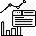 Webanalyse Statistik Infografik Icon