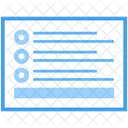 Blog Web Wireframe Web Web Design Icon