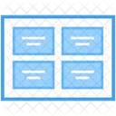 Blog Web Wireframe Web Web Design Icon