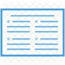 Blog Web Wireframe Web Web Design Icon