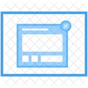 Blog Web Wireframe Web Web Design Icon