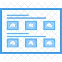 Blog Web Web Design Layout Web Icon