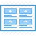 Blog Web Web Design Layout Web Icon