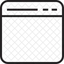 Web Browser Fenster Symbol