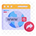 Webbrowser WWW Websuche Symbol