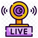 Live Video Webcam Video Icon