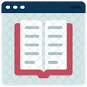 Webcam On Book Icon