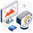 Webcam Video Camera Icon