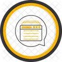 Webchat Info Center Chat Icon